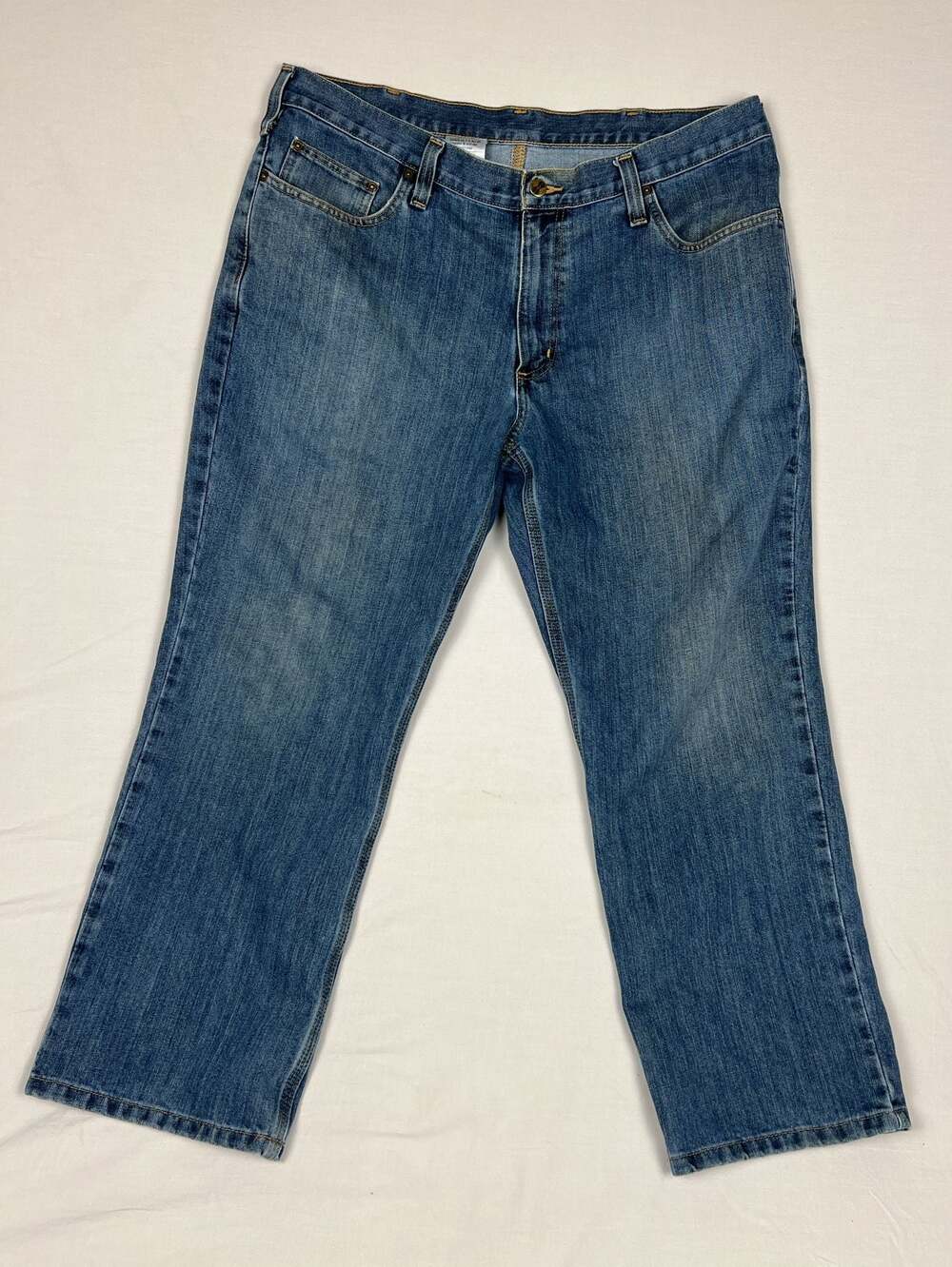 Carhartt Men's Relaxed Fit Denim Jeans Blue Size 38x28 101483